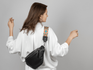 Women shoulder fanny pack