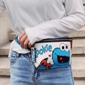 Women's leather design fanny pack