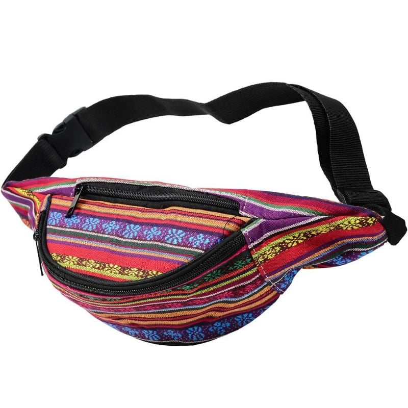 Trendy bohemian women's fanny pack