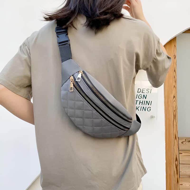 Women's evening crossbody fanny pack back
