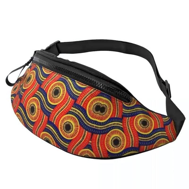African fanny pack design