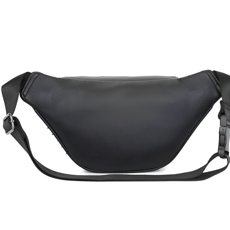 Women's studded fanny pack back view