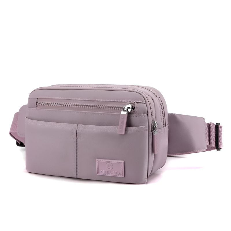 Purple women's summer fanny pack