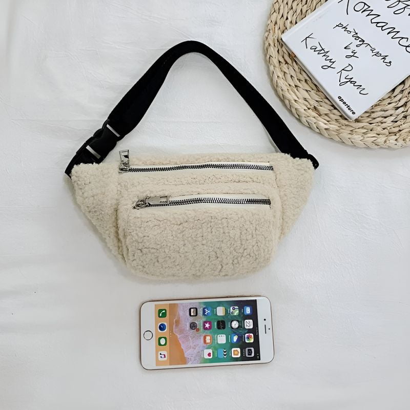 Women's sheepskin fanny pack - Image 2