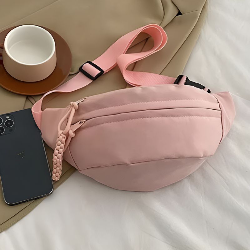 Trendy women's cheap canvas fanny pack
