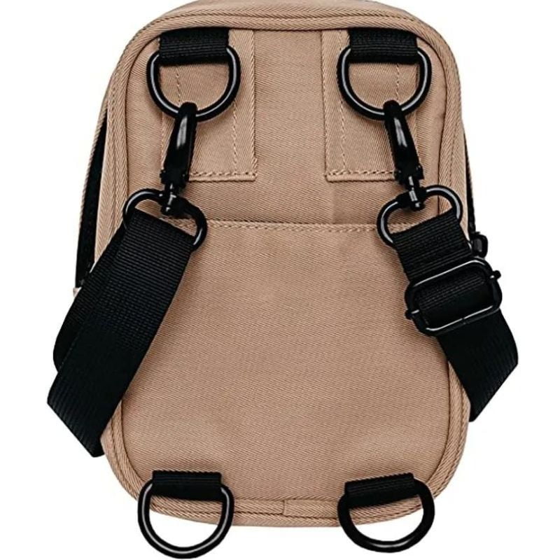 Flat fanny pack back view