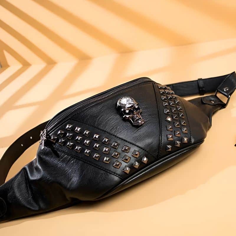 Rock fanny pack top view