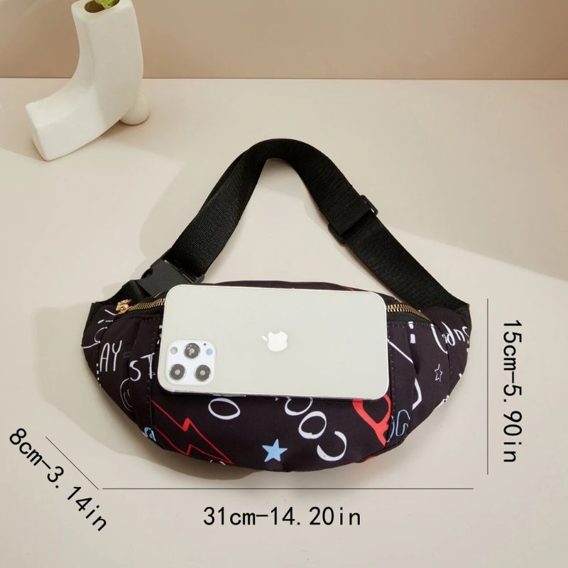Durable adjustable crossbody fanny pack