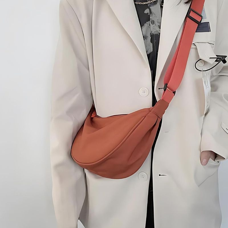 Pretty orange women's fanny pack