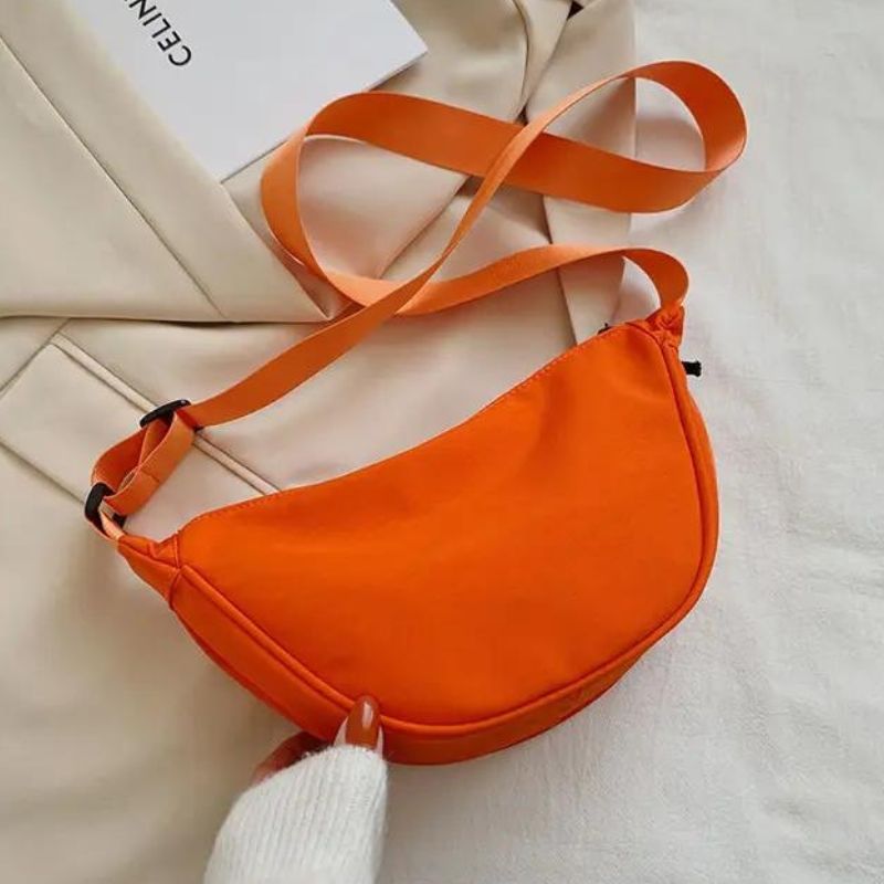 Orange women's fanny pack
