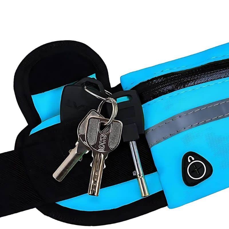 Pretty alpine ski fanny pack