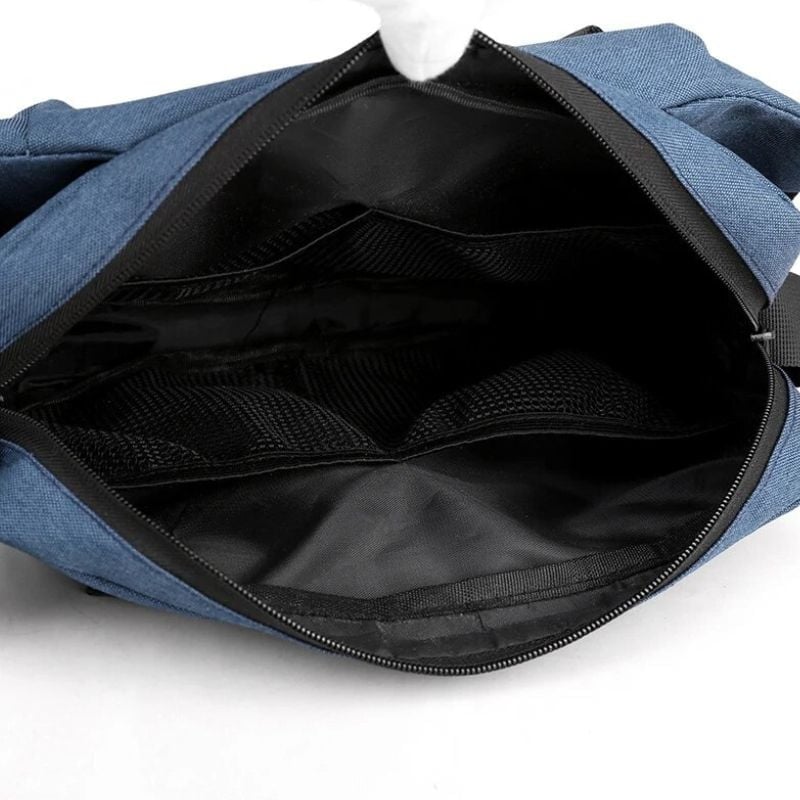 Opened fun men's fanny pack
