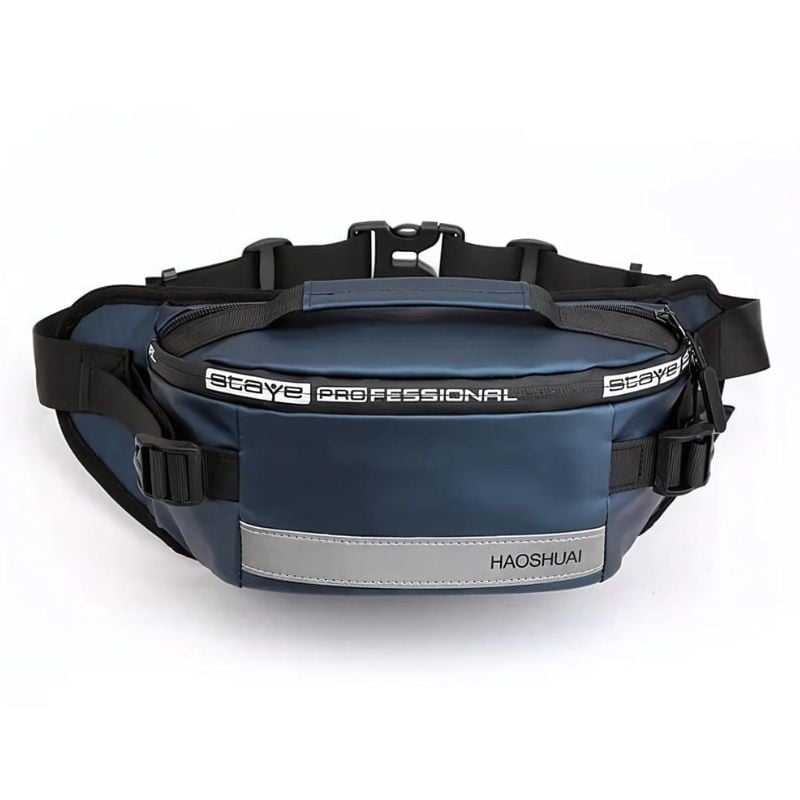Large nylon men's fanny pack