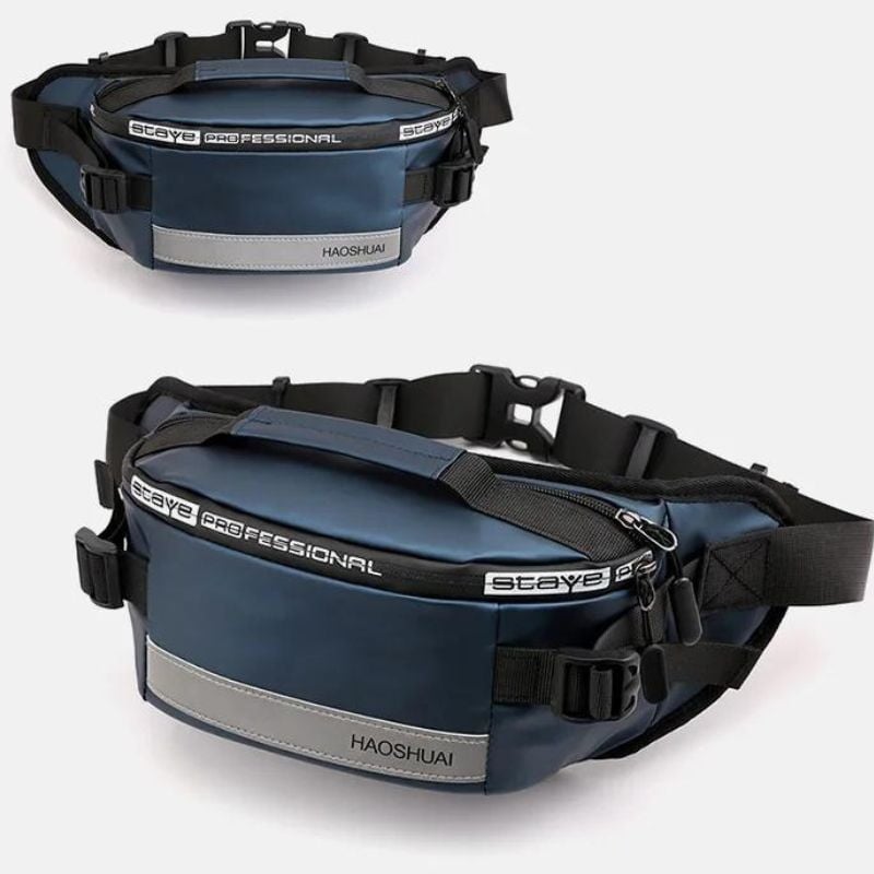 Large nylon men's fanny pack - Image 2