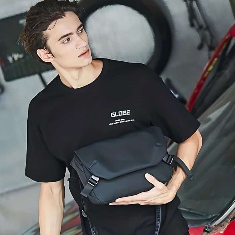 Men's fanny pack backpack quality