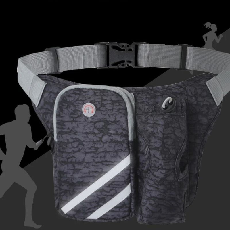 Pretty fanny pack with water bottle