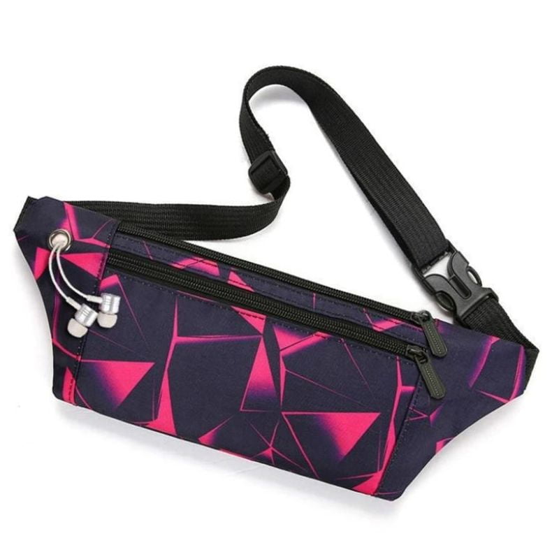 fanny pack with headphone output design