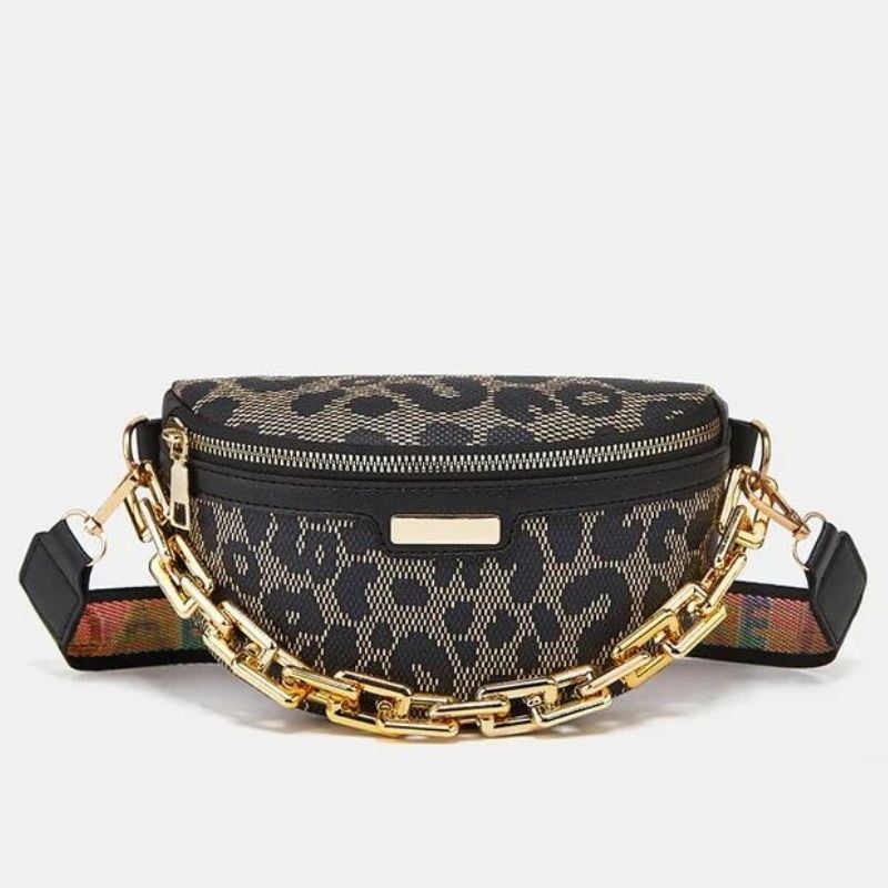 Chain crossbody fanny pack