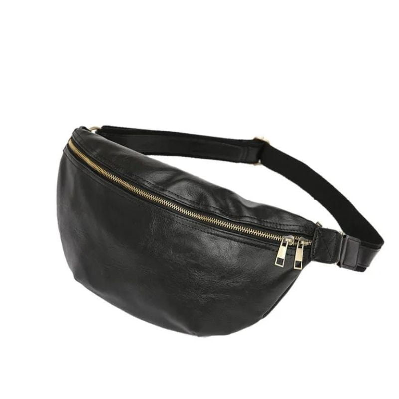 Vintage men's crossbody fanny pack design