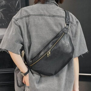 Vintage men's crossbody fanny pack