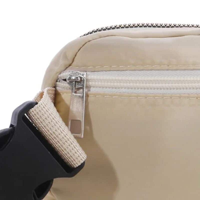 Beige women's fanny pack - Image 2