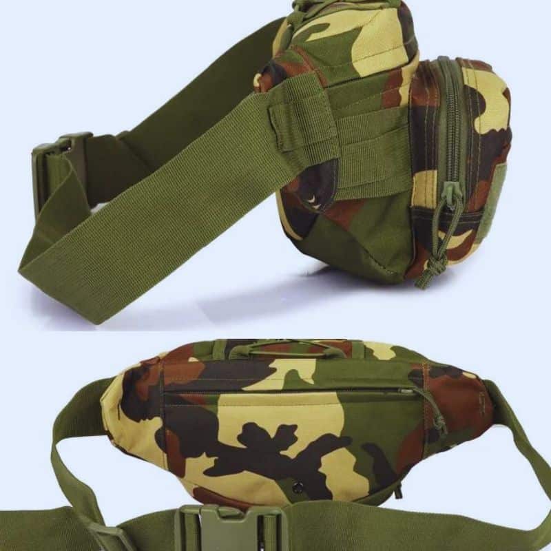 Camouflage fanny pack design