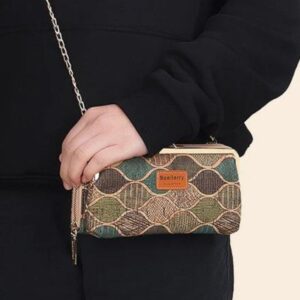 Cork leather fanny pack