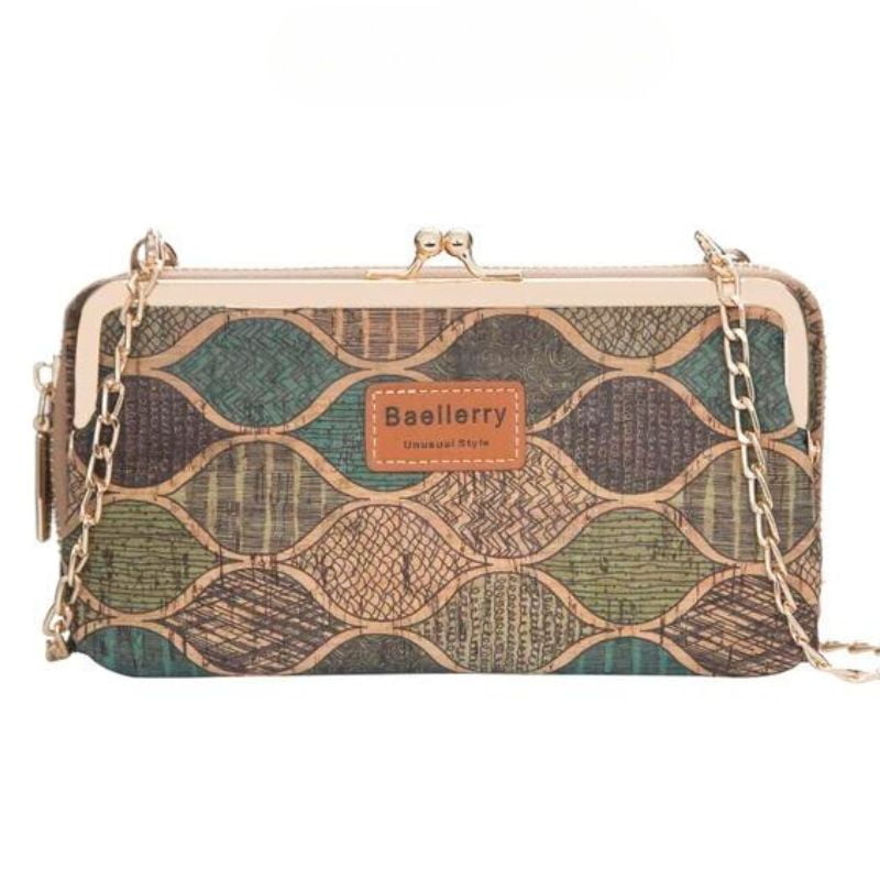 Cork leather fanny pack