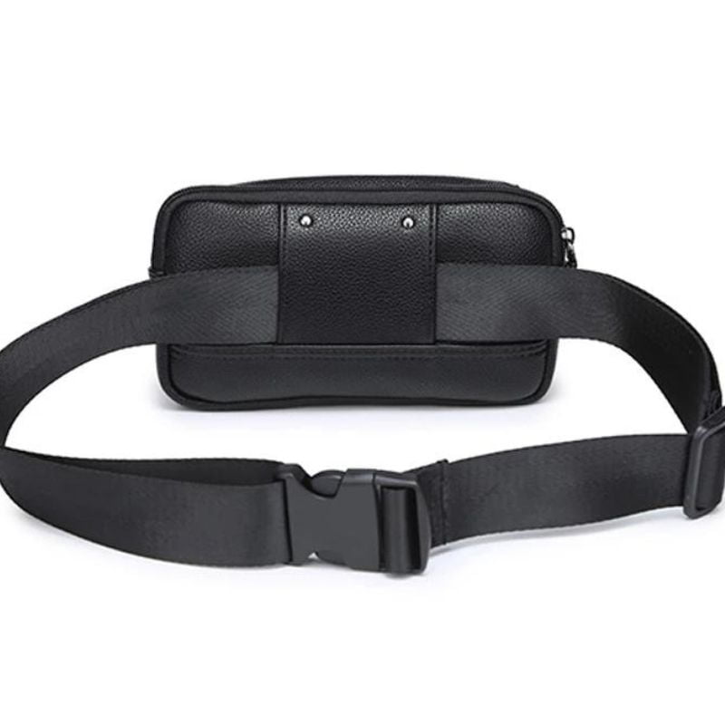 Small leather men's fanny pack design