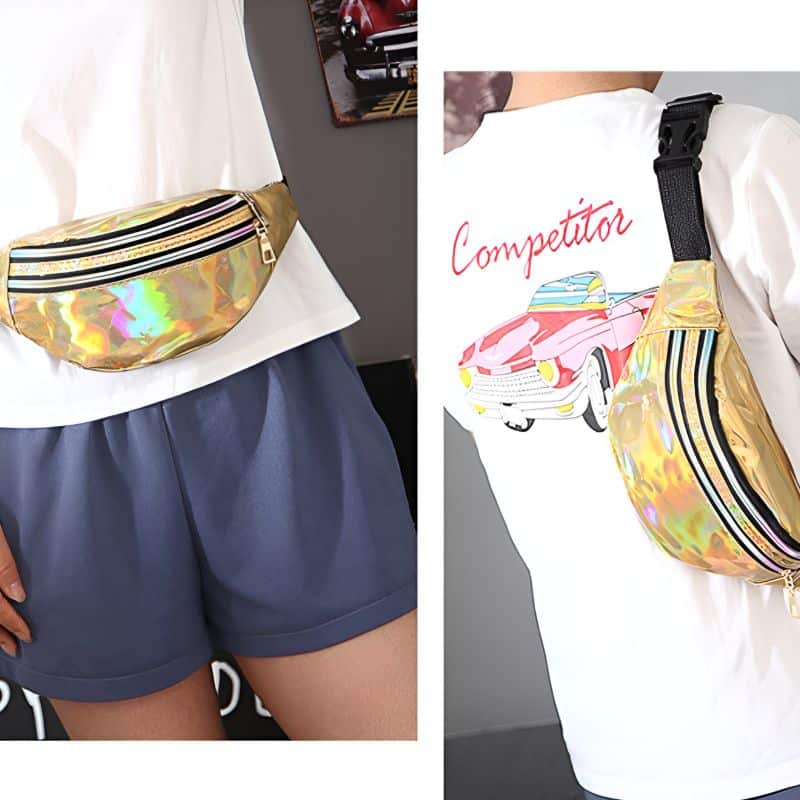 Aesthetic plastic fanny pack
