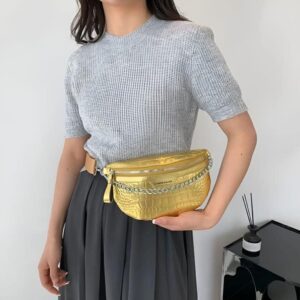 Vinyl fanny pack
