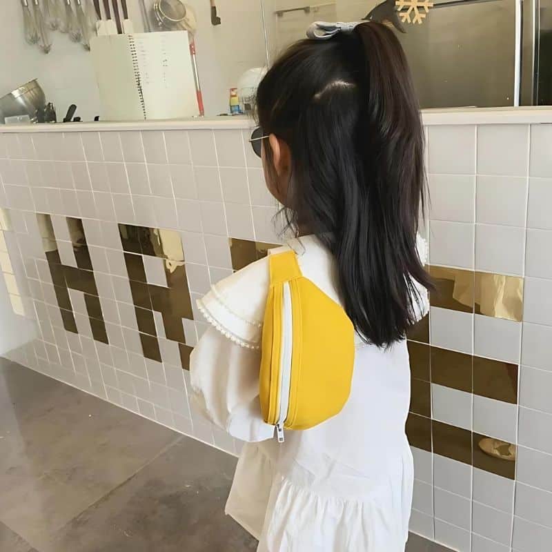 Yellow children's fanny pack design