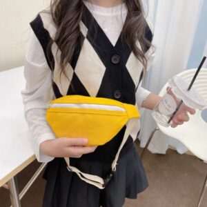 Yellow children's fanny pack