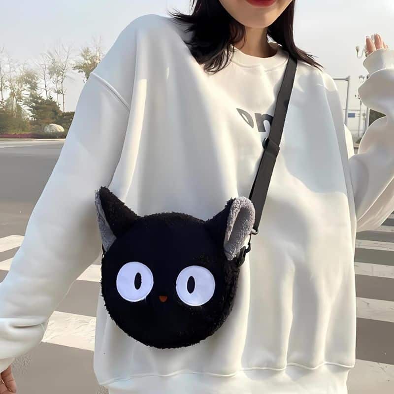 Pretty children's fuzzy fanny pack