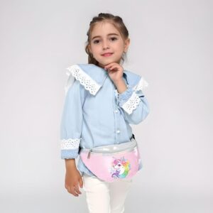 Glitter children's fanny pack