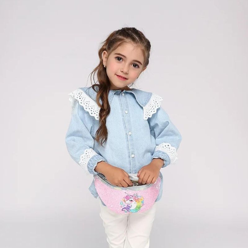 Pretty glitter children's fanny pack