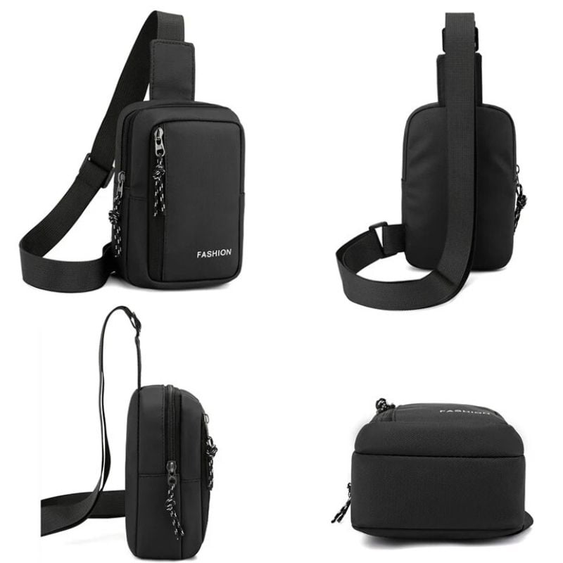 Men's shoulder fanny pack design