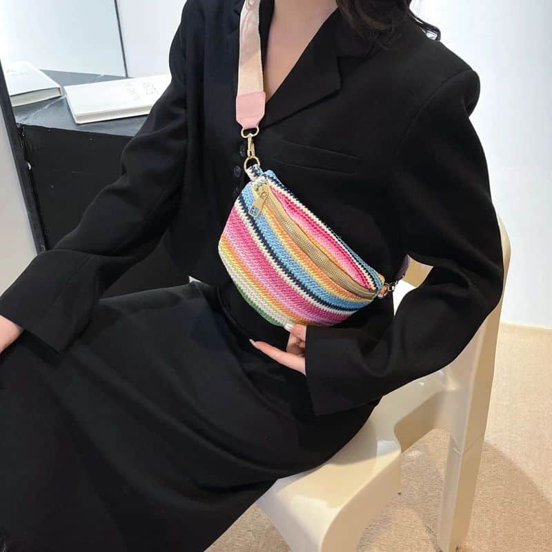 Handmade crossbody fanny pack