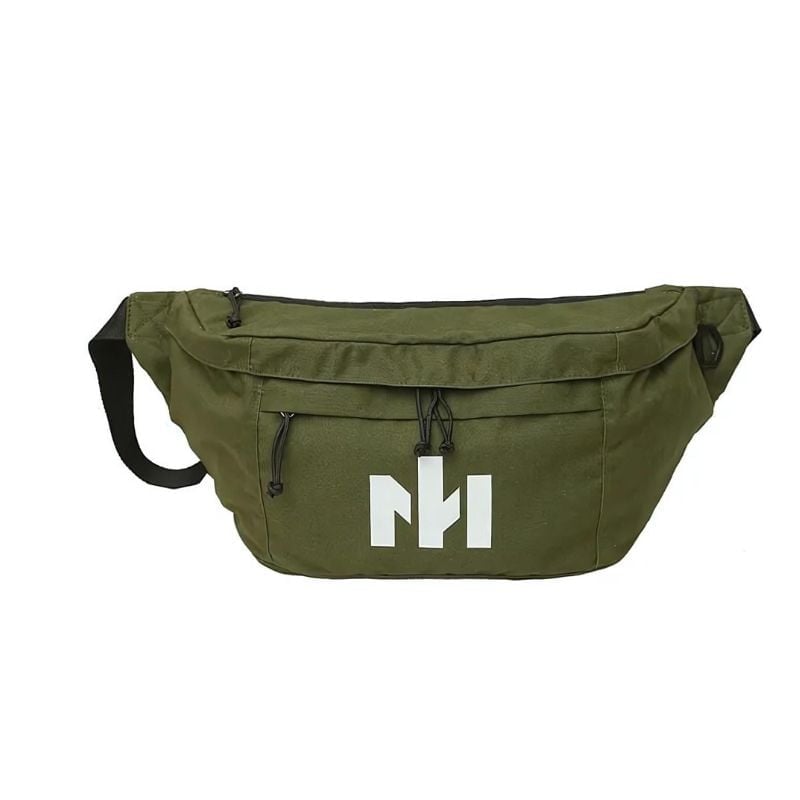 Large green women's fanny pack
