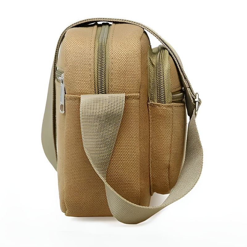 Khaki women's fanny pack design