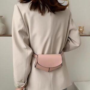 pink women's fanny pack