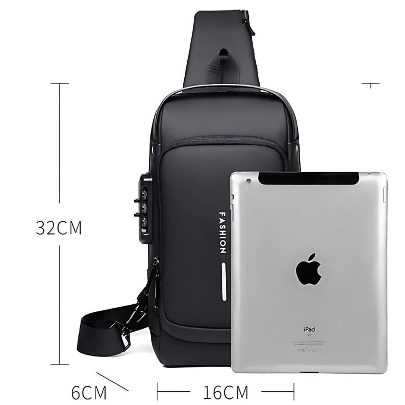 Practical anti-theft men's fanny pack
