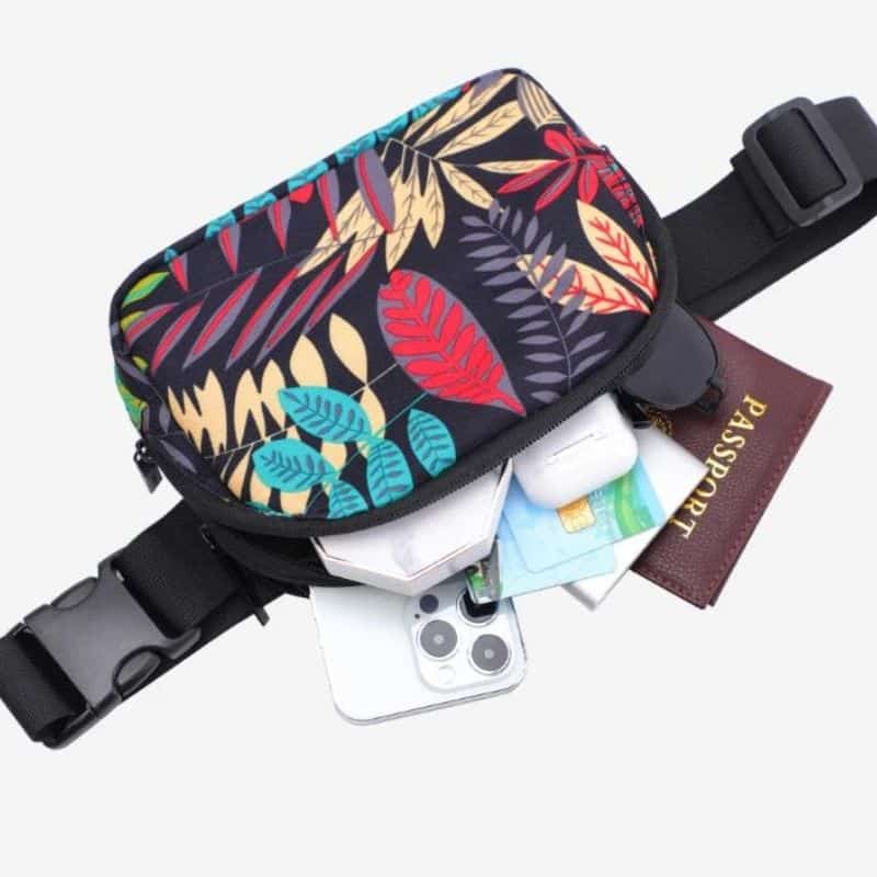 Men's festival fanny pack pretty