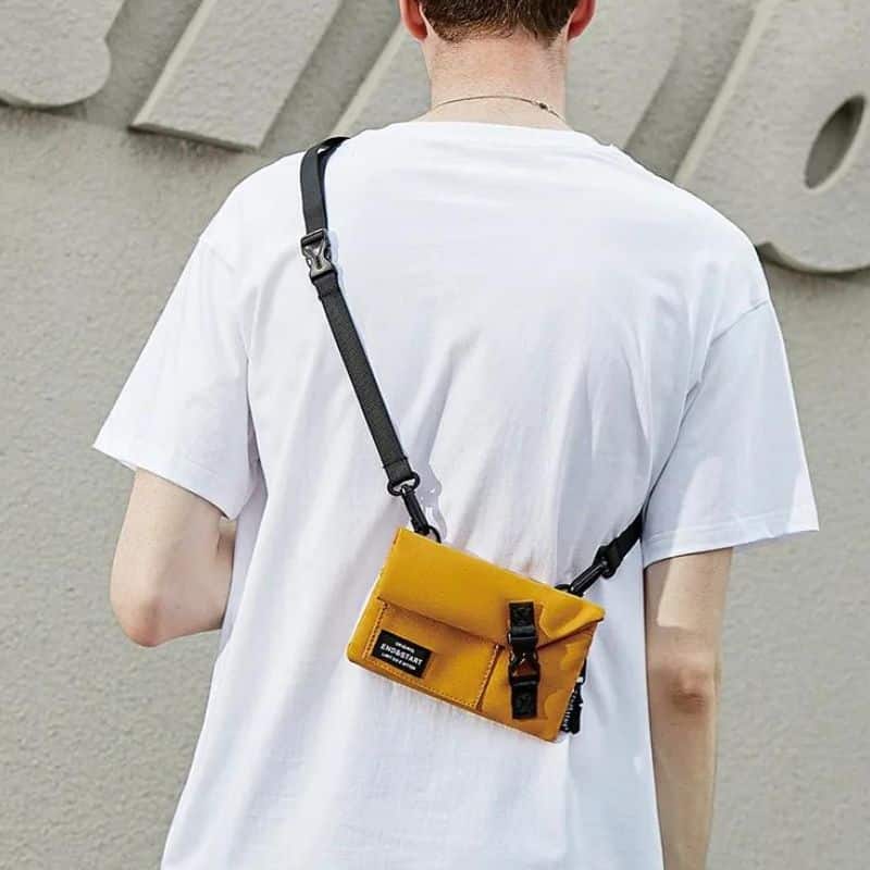 Slim men's fanny pack quality