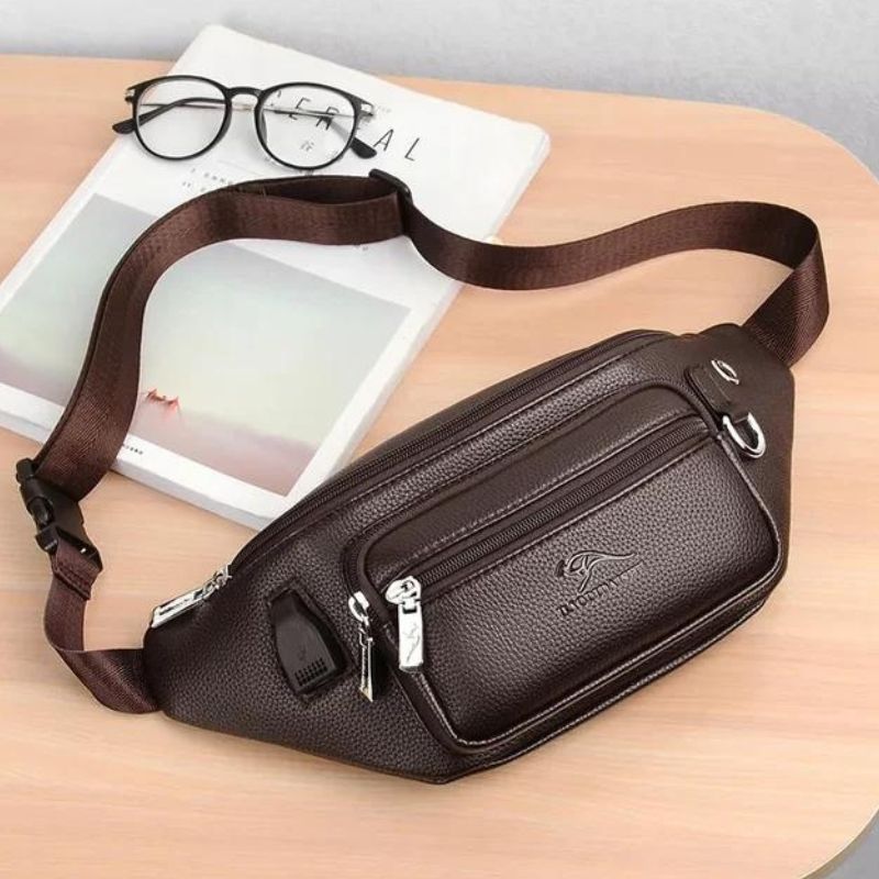 Luxury men's fanny pack