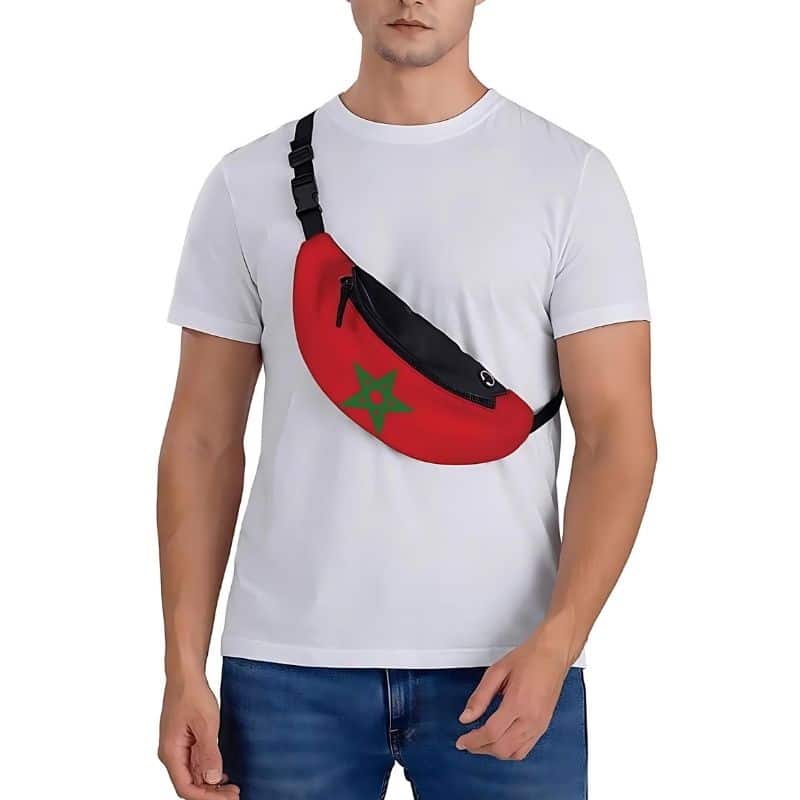 Durable men's Morocco fanny pack
