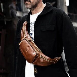 Men's multi-pocket fanny pack