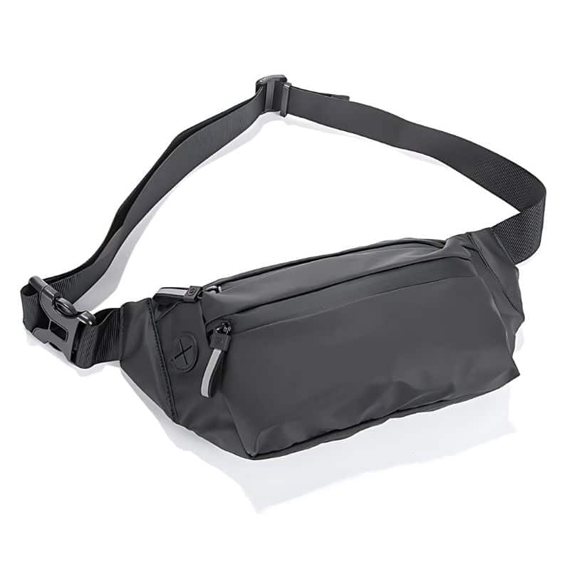 Black men's fanny pack quality