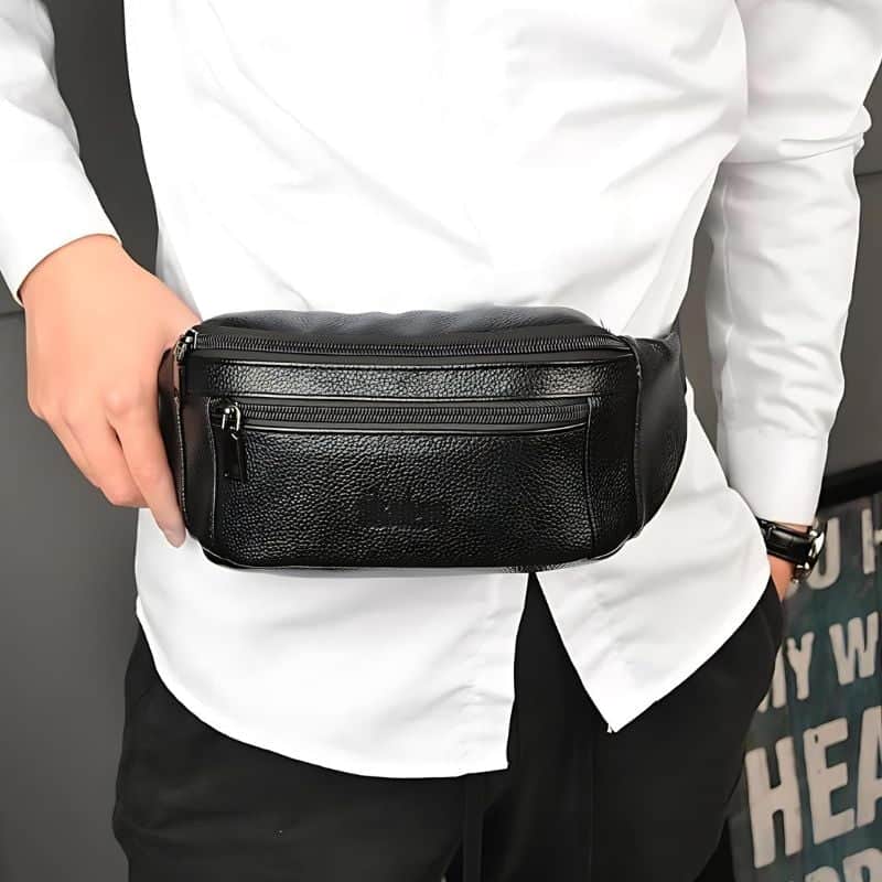 Men's rectangular fanny pack quality