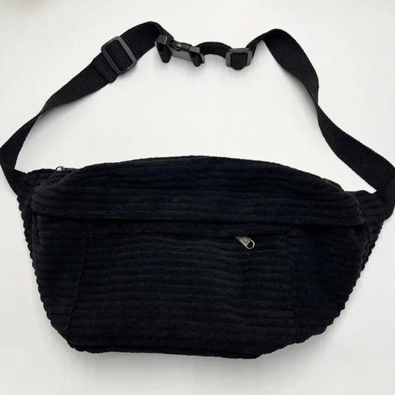 Velvet men's fanny pack quality
